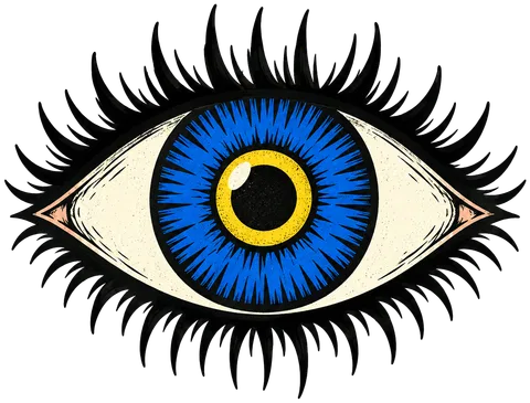 Ojo azul