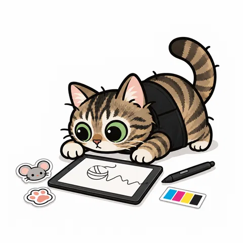 Gatito diseñador