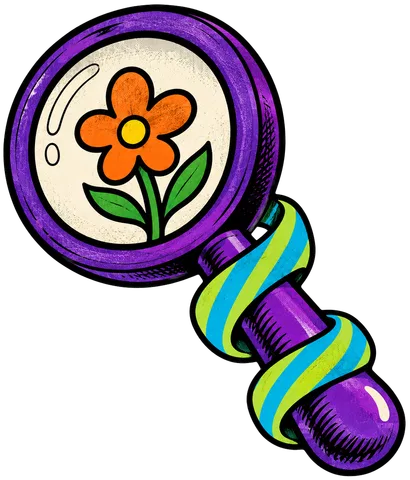Lupa floral