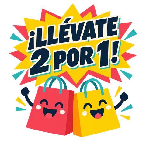 Llevate 2 por 1
