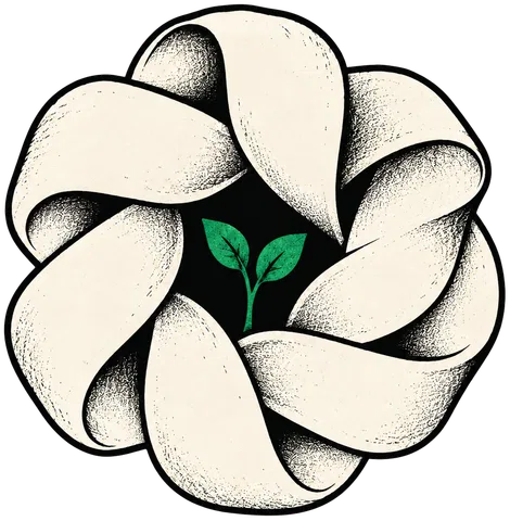 Flor entrelazada