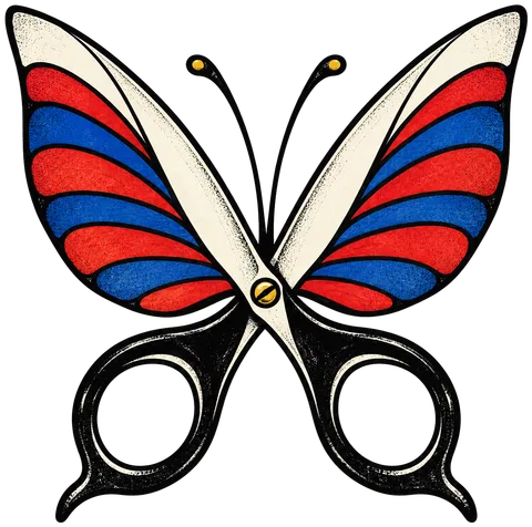 Tijeras mariposa