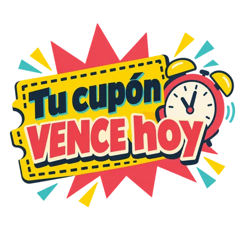Cupon vence hoy